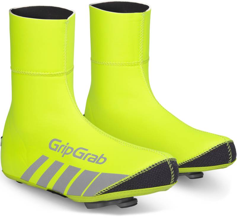 Gripgrab Racethermo Hi-Vis Vandtæt Vinter Skoovertræk - Hi-Vis Gul