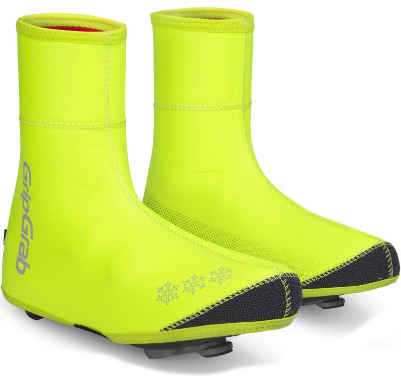 Gripgrab Arctic Vandtæt 'deep Winter' Hi-Vis Skoovertræk - Hi-Vis Gul