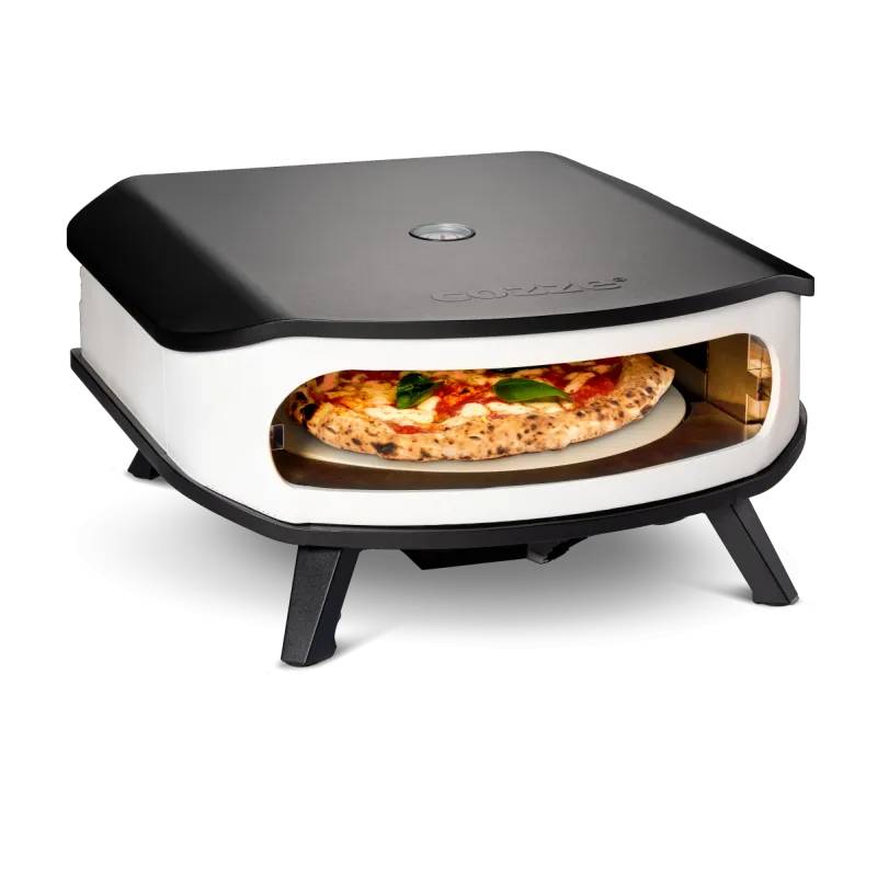 Cozze 17" Pizzaovn Med Rotate M. Roterbar Pizzasten, Led-Lys Og Dør