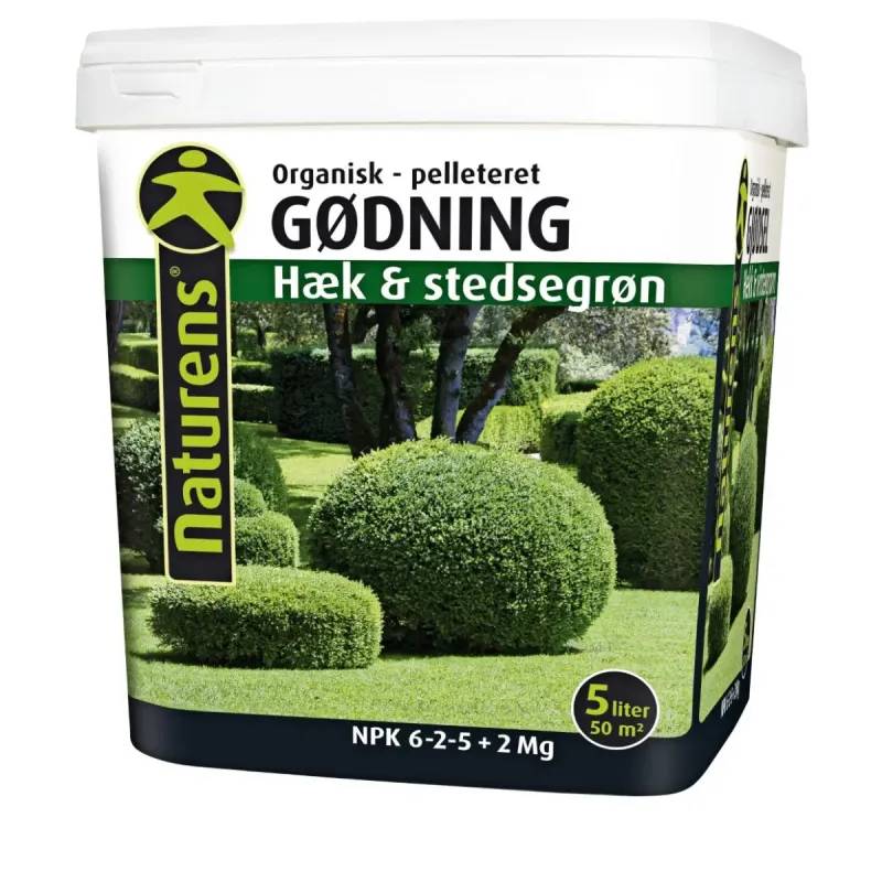 Naturens Hæk- Og Stedsegrøn Gødning 5 Lt - 36202