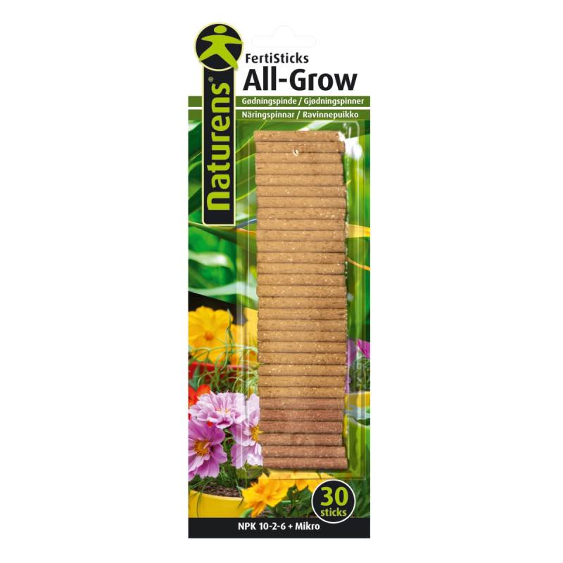 Naturens All-Grow   30st Gødningspinde, Npk 10-2-6