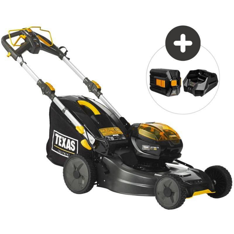 Texas Lmz 5800tr Plæneklipper Selvkørende Inkl. Batteri Og Lader