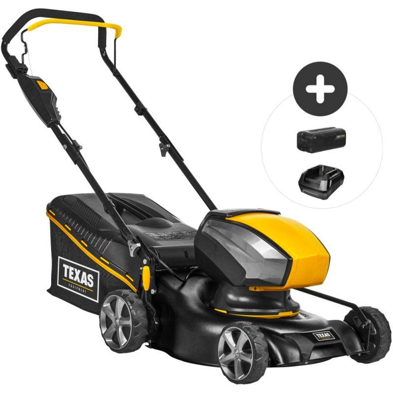 Texas Plæneklipper Razor 4200li Inkl. Batteri Og Lader