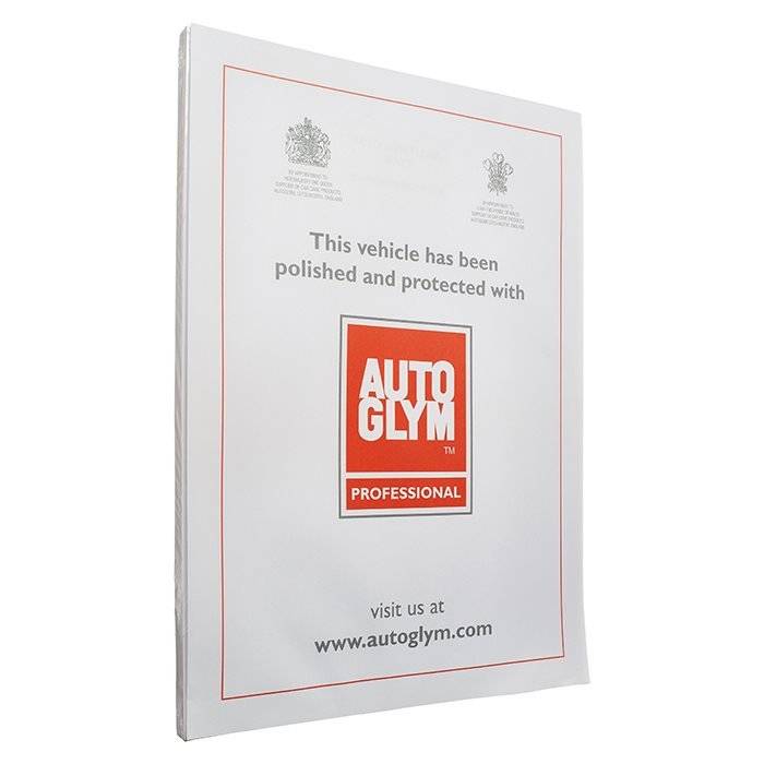 Autoglym Printed Floor Mat 200 Stk. 49x36cm Papirrmåtte
