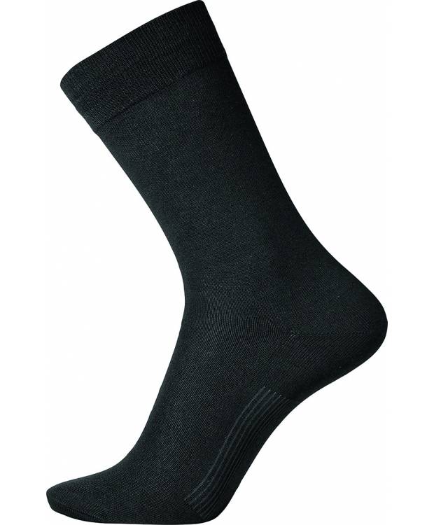 Egtved Bomuldsstrømper â€œventilated Soleâ€ I Sort Til Herre - Egtved Strømper