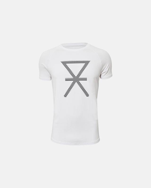 T-Shirt Med Tryk | Bambus | Hvid - Jbs Of Denmark Men