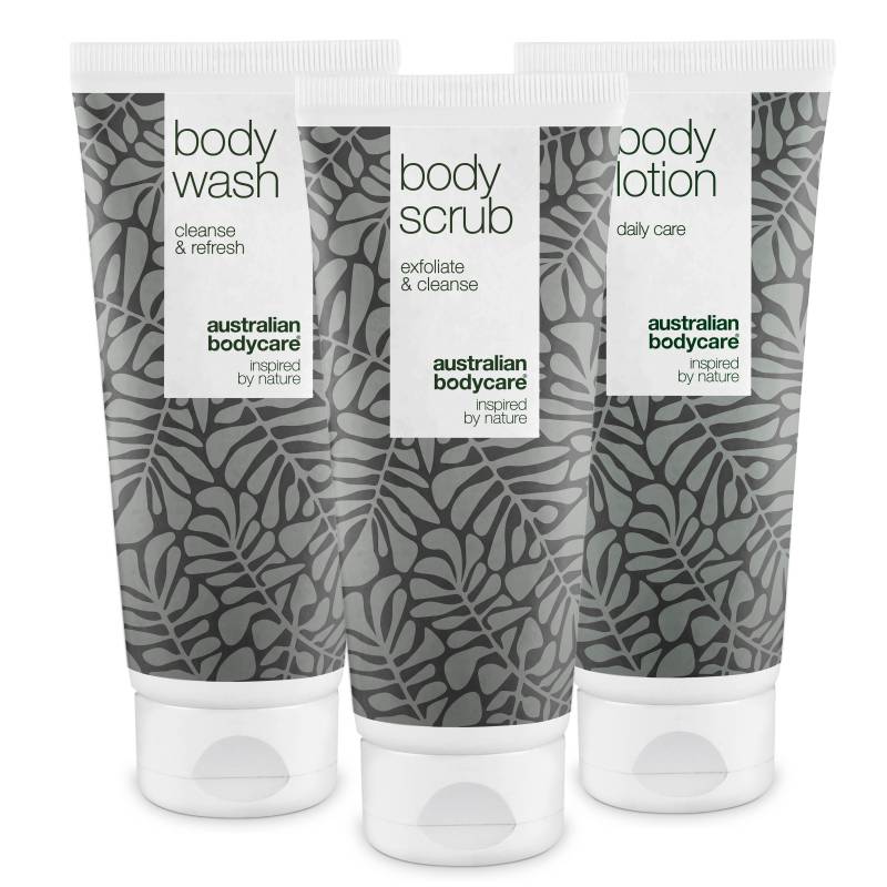 3-Pak Til Talgknopper â€” Renser, Eksfolierer Og Fugter Huden På Kroppen - Australian Bodycare