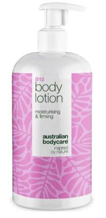 B12 Body Lotion  -  Naturligt Inspireret Fugt Til Alle Hudtyper â€” B12 Body Lotion Giver Intens Fugt Og øger Hudens Elasticitet. Perfekt Til Daglig Pleje Og Efterlader Huden Blød Og Strålende. - 500 Ml / 1 Stk. - Australian Bodycare