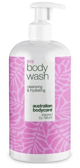 Body Wash Med B12  -  Til Daglig Fugt Og Næring â€” B12 Body Wash  -  Daglig Pleje, Der Renser, Fugter Og Beroliger Huden. - 500 Ml / 1 Stk. - Australian Bodycare