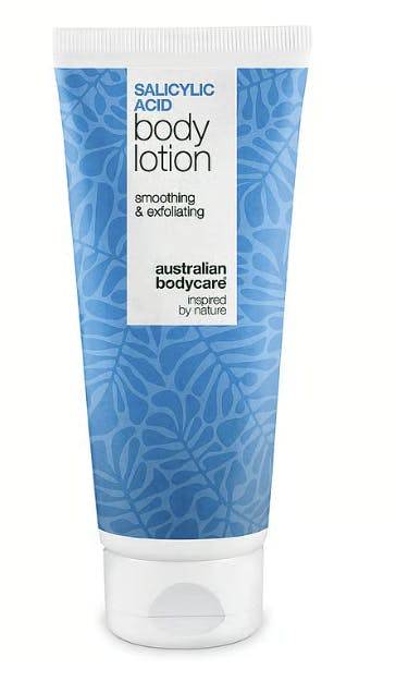 Body Scrub Med Salicylsyre Til Uren Hud På Kroppen  -  Giver Glattere Hud â€” Body Scrub Med Salicylsyre Fjerner Døde Hudceller, Bumser Og Tilstoppede Porer. Indeholder Salicylsyre, Glykolsyre & Glycerin - 1 Stk. - Australian Bodycare