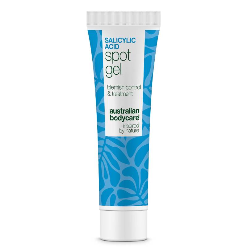 Salicylsyre Spot Gel Mod Bumser, Hudorme Og Rødme â€” Salicylsyre Spot Gel Til Uren Hud. Reducerer Rødme Og Tilstopninger Med Effektiv Salicylsyre For En Klarere Hud. - 2 Stk. - Australian Bodycare