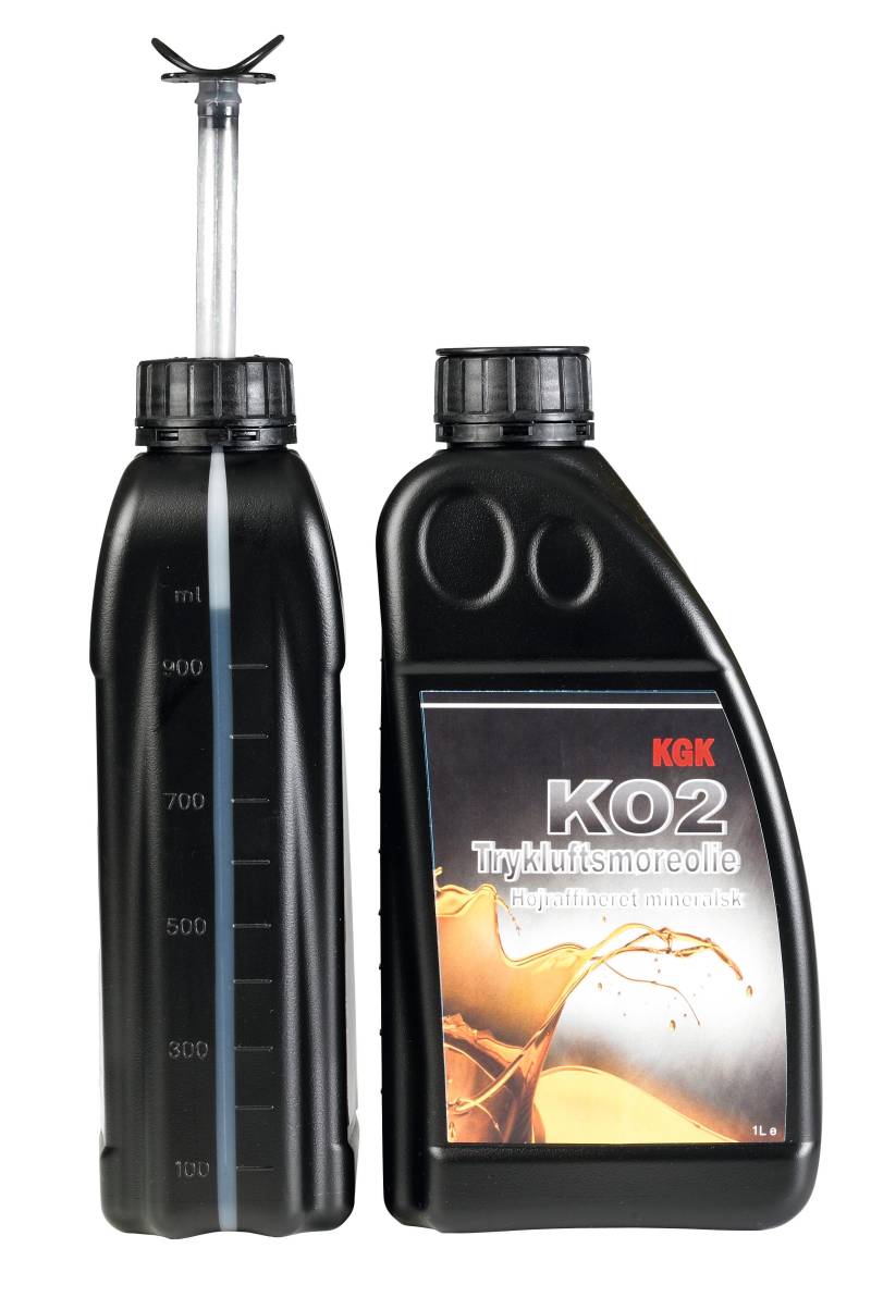 K02 Kompressorolie Oliesmurte Modeller - Kgk
