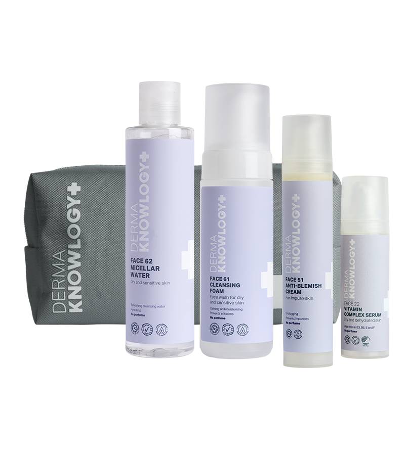 Dermaknowlogy Hudplejesæt Til Uren Hud I Ansigtet