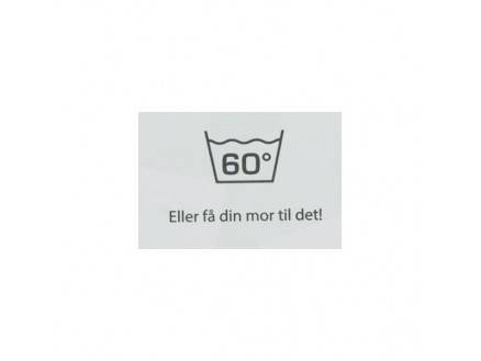 Label Vask 60 Grader Hvid - 1 Stk - Diverse
