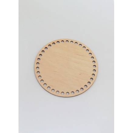 Taskebund/Kurvebund Træ ø22cm - Diverse
