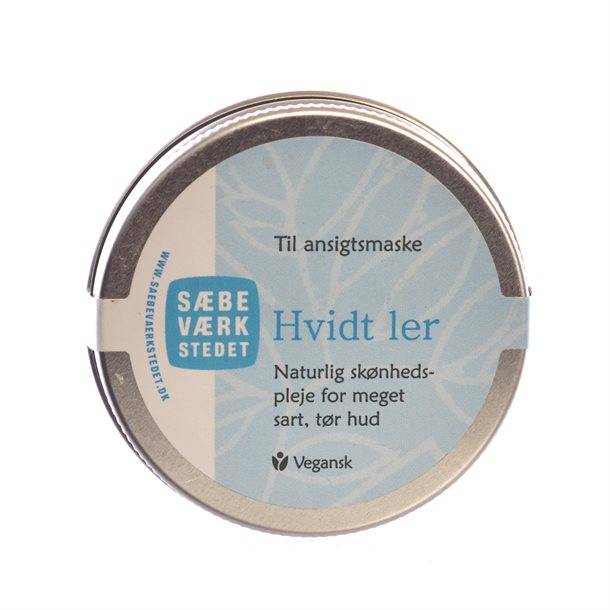 Sæbeværkstedet Hvidt Ler Til Ansigtsmaske
