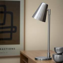 Bordlampe Ramo - Børstet Stål - H. Skjalm P
