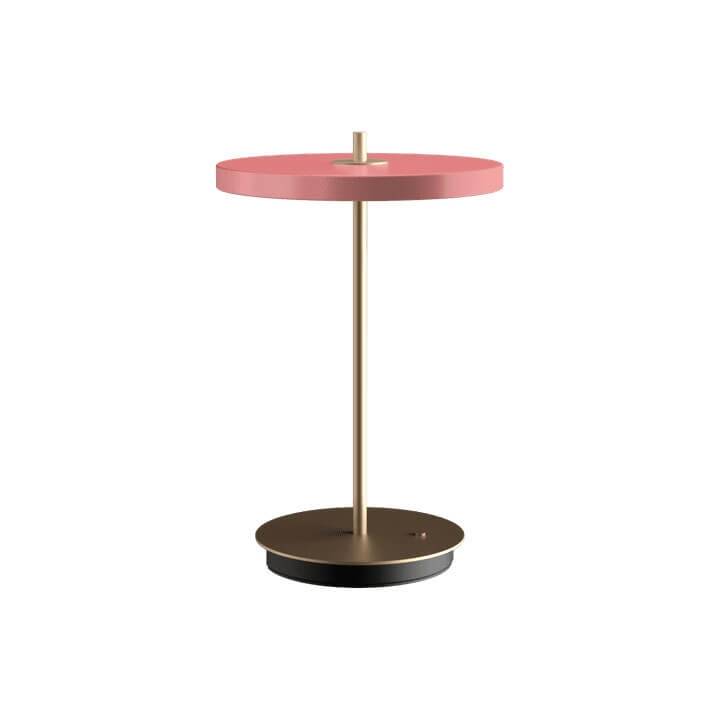 Asteria Move Batteri-/Bordlampe, Rose/Messing - Umage