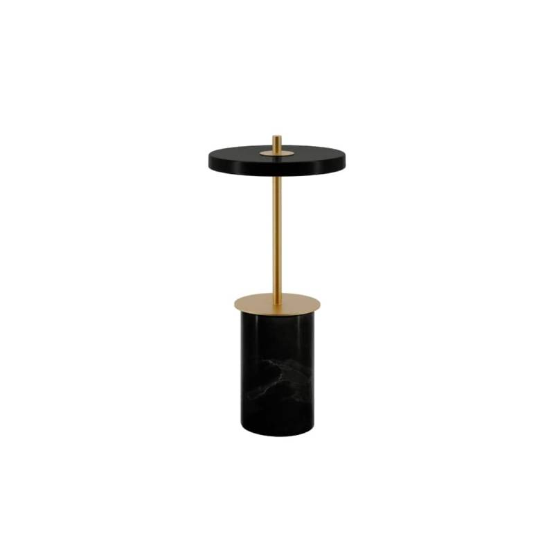 Asteria Move Mini Bordlampe Hvid Marmor - Umage