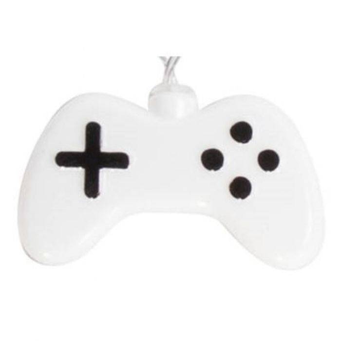 Lyskæde Til Børn - Gamer Controller - 10 Led Lamper - Længde 200 Cm - Petite Nuit - Borg Living