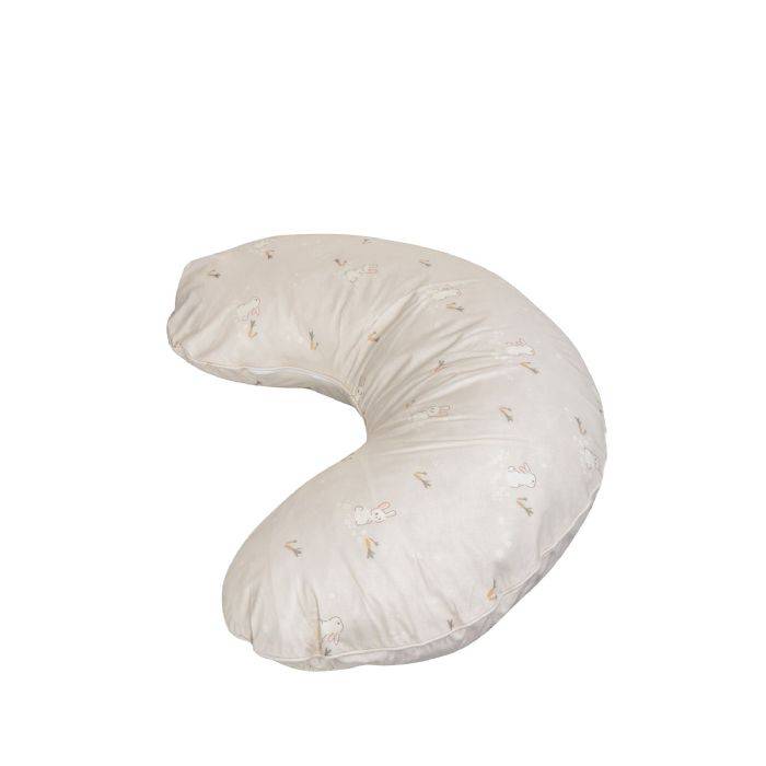 Ammepude - Høj Komfort Ammepude - Vaskbart Betræk - Sød Beige Kanin Kollektion Til Baby - Nordstrand Home Babytilbehør