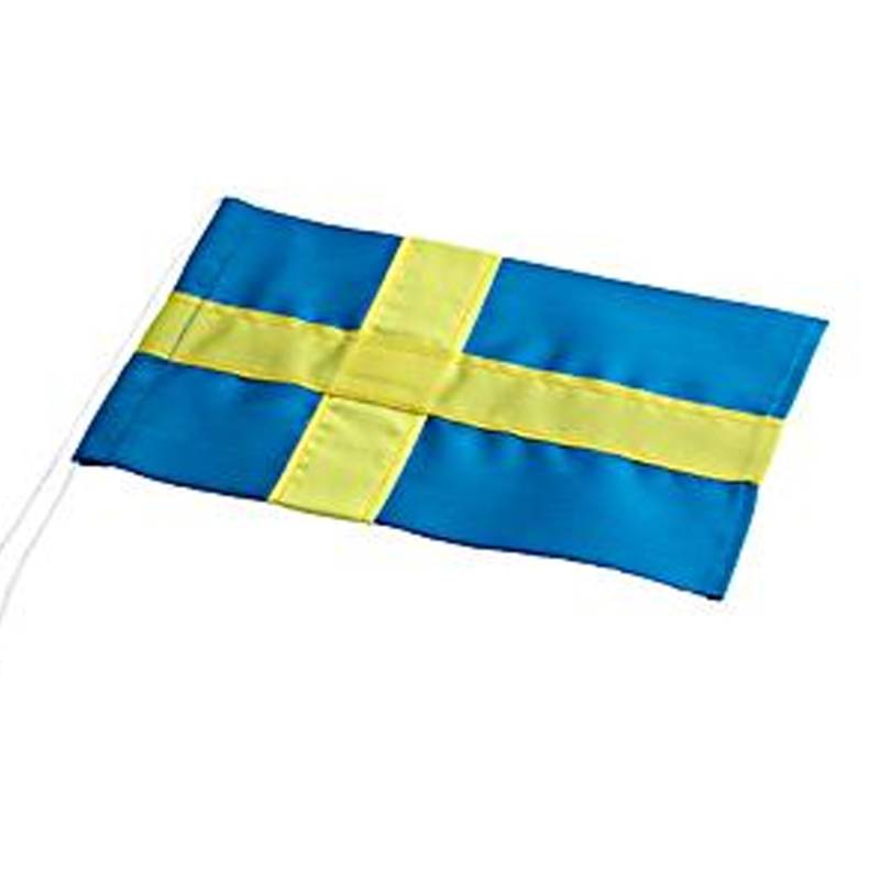 Svensk Løst Flag Til 40 Cm Bordflag. - Nordahl Andersen