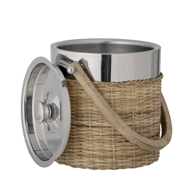 Isspand "colette" Rustfrit Stål M/ Rattan - Bloomingville