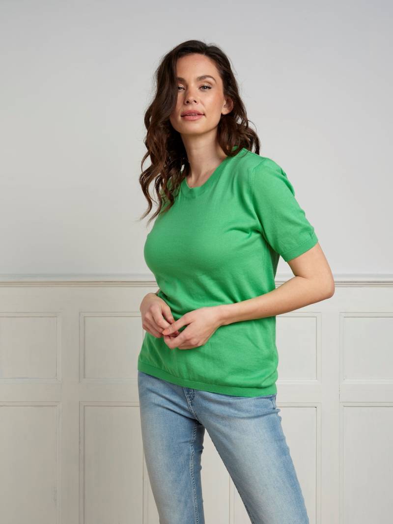 Skovhuus Kvinde Mia T-Shirt Island Green S - Skovhuus Tilkøb