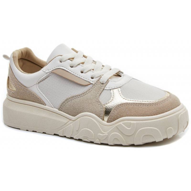 Dame Sneakers 6152 - Kaki - Shoes