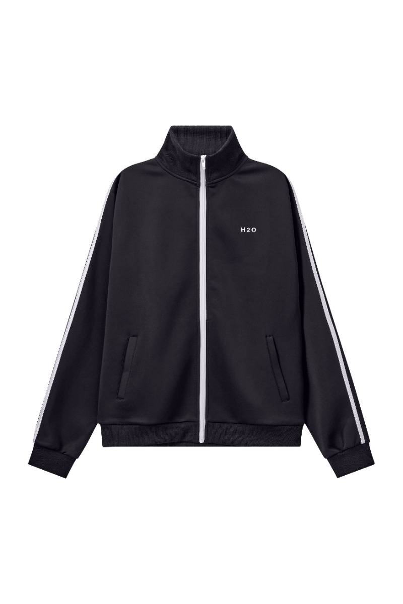 H2o - Jakke - Select Tracksuit Zip Jacket - Black