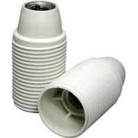 Fatning E14 Krone 10mm Hvid - Teknisk Belysnings Industri