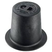 Avk Gadedksel Med Prop Til Stikledningsventiler, Max 250 C, Hjde 130 Mm, Polyamid, Prop Af Stbejern