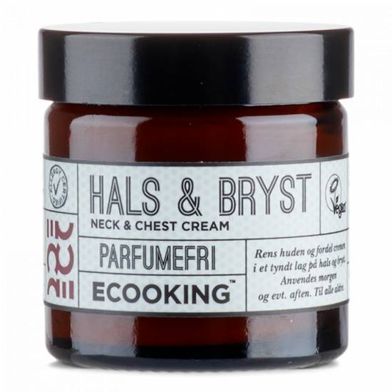 Ecooking Hals & Decolleté Creme / Hals & Bryst Creme • 50ml.