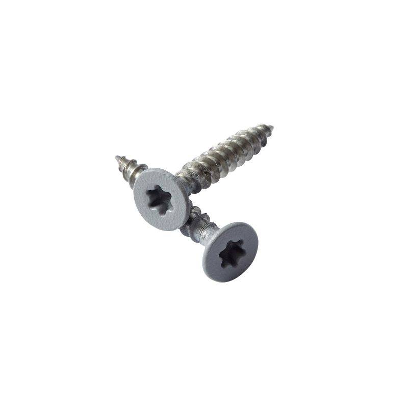 Wimex Coverskrue Grå (ncs-S-5000n) 4,0 X 40 Mm, 50 Stk. Pr. Pakke