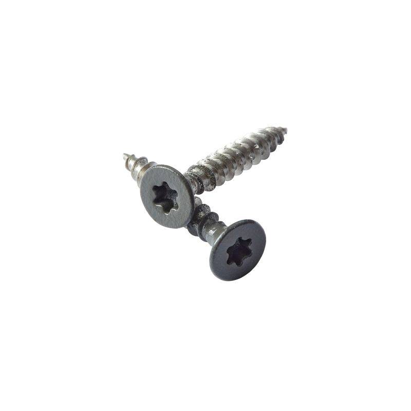 Wimex Coverskrue Antracit (ral 7022m) 4,0 X 40 Mm, 50 Stk. Pr. Pakke