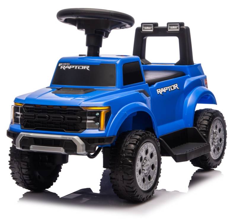Ford F-150 Raptor Elbil Til Børn 7.2v Blå - Megaleg