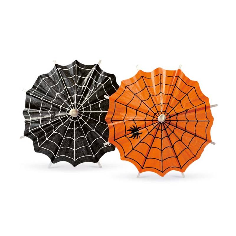 Halloween Cocktail Paraplyer 8 Stk. - Festkassen