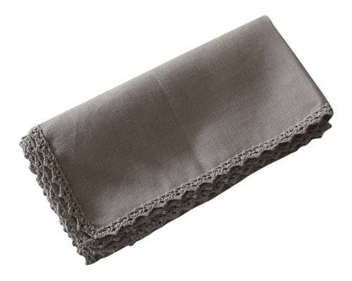 Mocca Farvede Stofservietter - Chic Antique