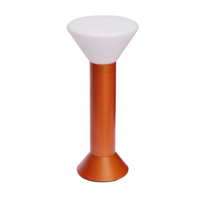 Flash Portable Batteri- / Bordlampe, Metallic Orange - Hübsch