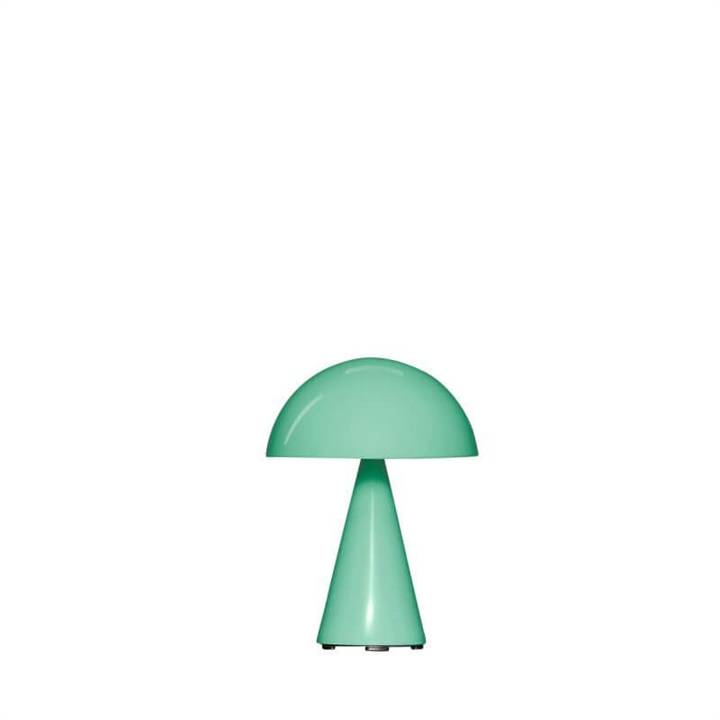Mush Portable Bordlampe / Batterilampe, Grøn - Hübsch