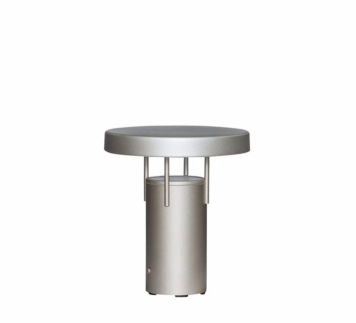 Bringme Portable Bordlampe / Batterilampe Mini, Metallic Sand - Hübsch