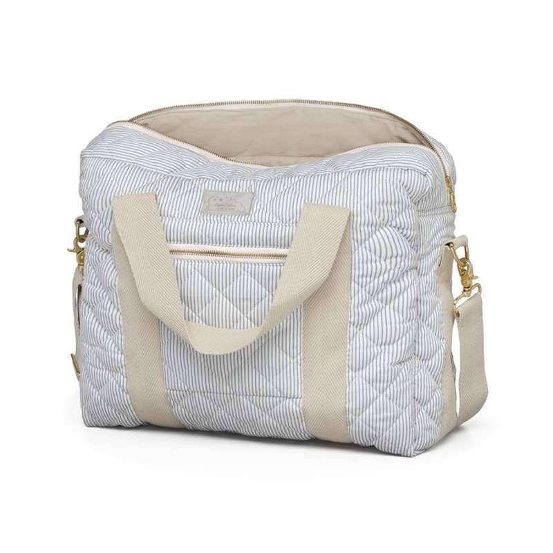 Cam Cam Copenhagen Pusletaske - Mellem - Ocs - Classic Stripes Blue