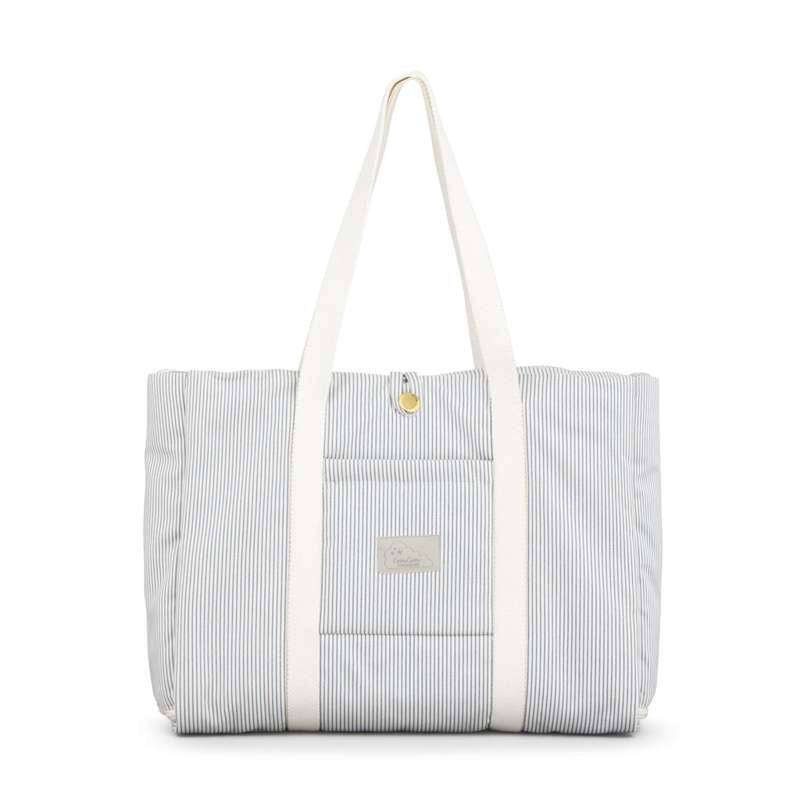 Cam Cam Copenhagen Pusletaske - Foldbar - Ocs - Classic Stripes Blue
