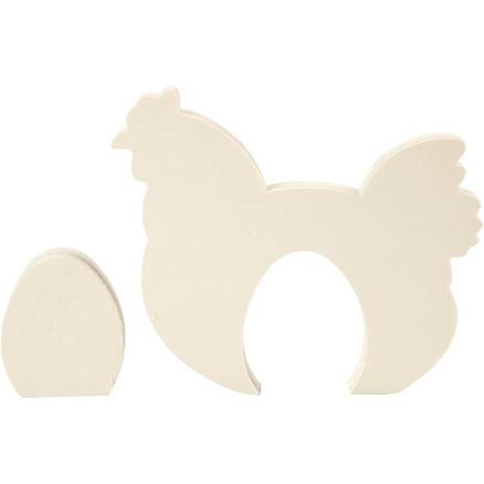2i1 Figur, H: 7,5+16 Cm, B: 6,3+19,5 Cm, Tykkelse 2 Cm, 1 Sæt - Diverse