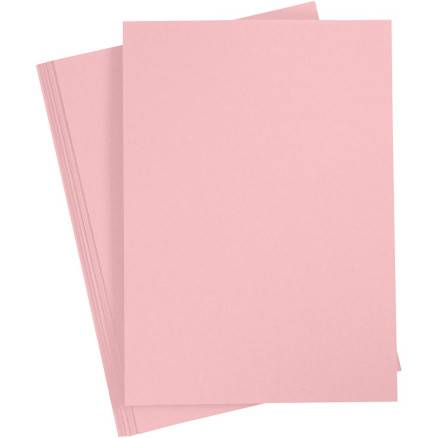 Papir Lyserød A4 80g 20stk - Creotime