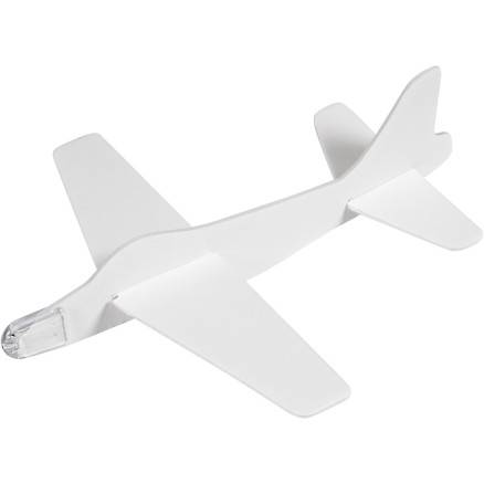Flyvemaskiner, L: 19 Cm, B: 17,5 Cm, Hvid, 2stk./ 1 Pk. - Diverse