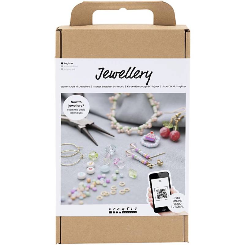Smykker Perler Friske Farver Start Diy Kit - Creativcompany