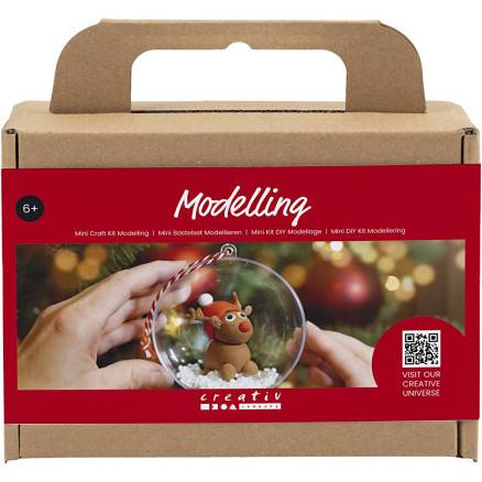 Mini Diy Kit Modellering, Rensdyr, 1 Pk. - Diverse