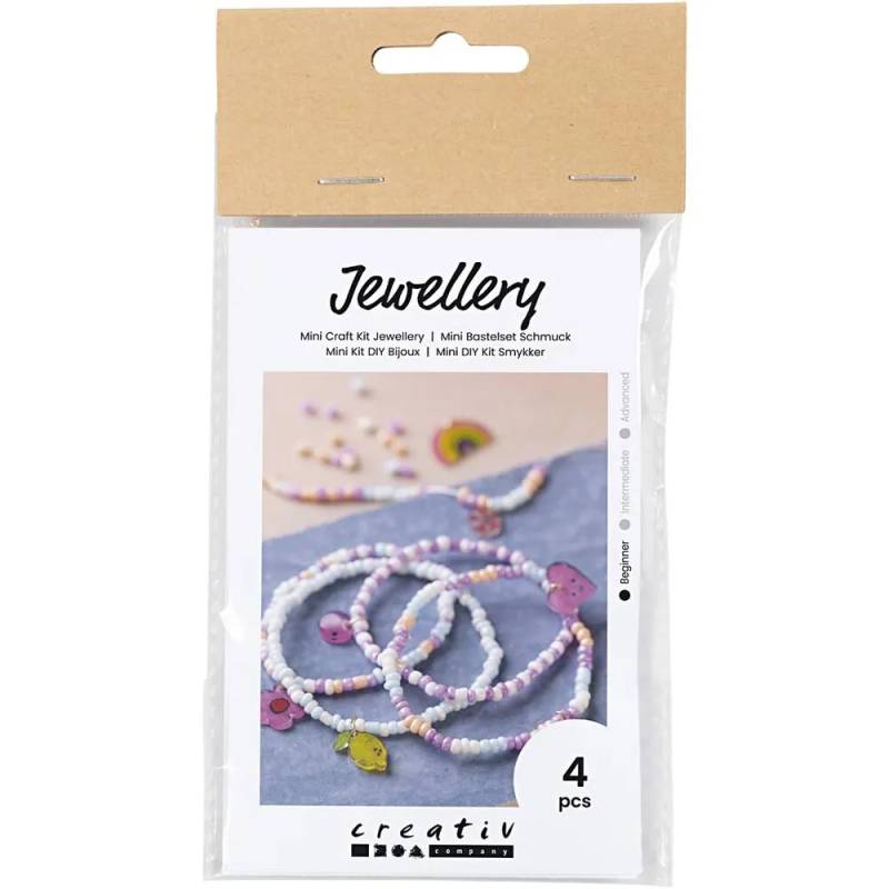 Mini Diy Kit Smykker, Armbånd Krympeplast, 1 Pk. - Diverse