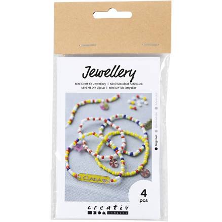Mini Diy Kit Smykker, Armbånd Krympeplast, 1 Pk. - Diverse